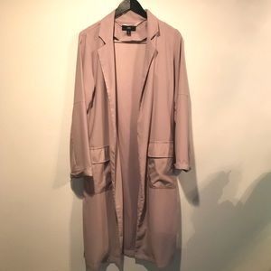 Mossimo Supply Co Purple Trench Coat